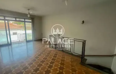 Casa com 4 quartos para alugar no centro, piracicaba , 253 m2 por r$ 3.500