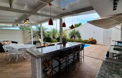 Casa em condomínio fechado com 6 quartos à venda no loteamento residencial reserva do engenho, piracicaba , 480 m2 por r$ 2.200.000