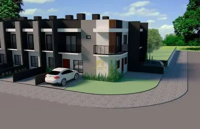 Casa com 3 quartos à venda na alice boehm baumer, 75, vila nova, joinville por r$ 499.000