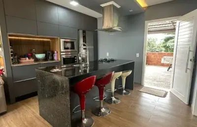 Casa com 4 quartos à venda na rua cidade de orós, 3, itaum, joinville por r$ 400.000