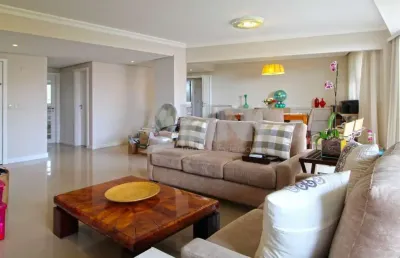 Apartamento mobiliado 3 dormitórios com 2 vagas de garagem à venda no bairro menino deus em porto alegre
