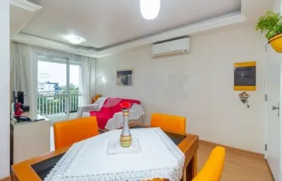 Apartamento 3 dormitórios com 1 vaga de garagem à venda no bairro cristo redentor em porto alegre