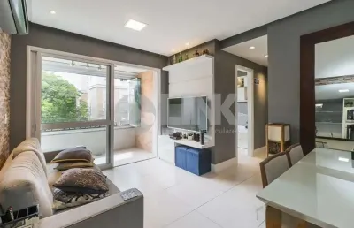 Apartamento semimobiliado com 2 quartos à venda no bairro passo da areia em porto alegre