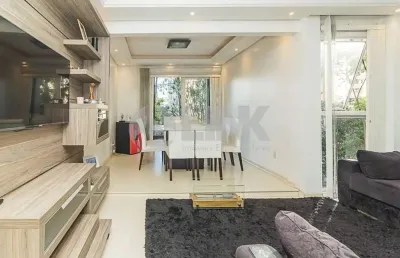 Apartamento mobiliado de 3 quartos com 2 vagas à venda no bairro bela vista em porto alegre