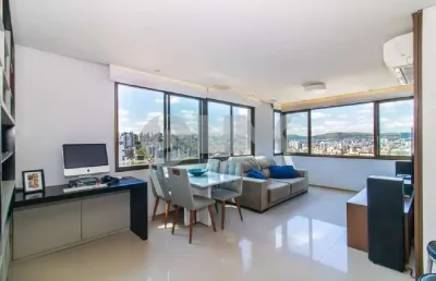Apartamento mobiliado de 3 quartos com 2 vagas à venda no bairro rio branco em porto alegre