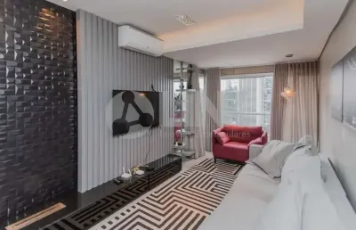 Apartamento mobiliado de 1 quarto com 1 vaga à venda no bairro petrópolis em porto alegre