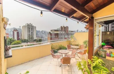 Cobertura de 3 quartos com 2 vagas à venda no bairro petrópolis em porto alegre