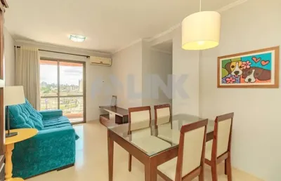 Apartamento mobiliado de 3 quartos com 1 vaga à venda no bairro cristo redentor em porto alegre