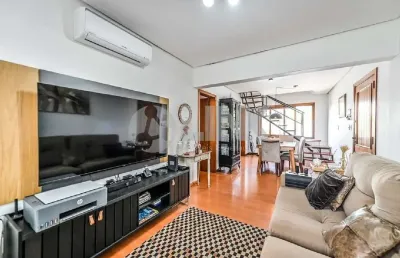 Cobertura de 3 quartos com 2 vagas à venda no bairro menino deus em porto alegre