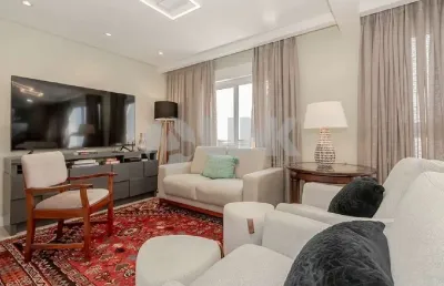 Apartamento mobiliado de 3 quartos com 2 vagas à venda no bairro petrópolis em porto alegre