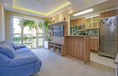 Apartamento com 2 quartos à venda na rua walton pontes carpes, 39, vila nova, porto alegre, 58 m2 por r$ 320.000