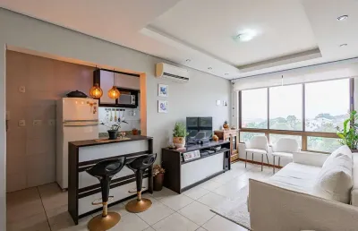 Apartamento com 2 quartos à venda na rua eugênio du pasquier, 195, cristo redentor, porto alegre, 65 m2 por r$ 480.000
