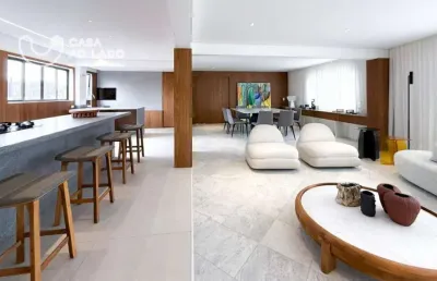 Apartamento retrofit 270m² com 04 suítes no batel - curitiba/pr