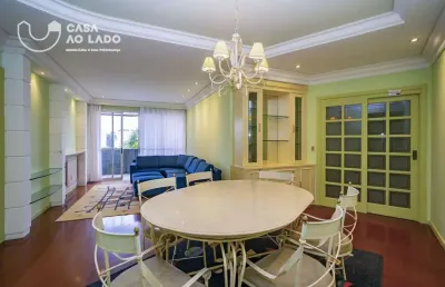 Apartamento 293m² mobiliado com 04 quartos no água verde - curitiba/pr