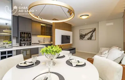 Apartamento decorado 80m² com 02 quartos no boa vista - curitiba/pr
