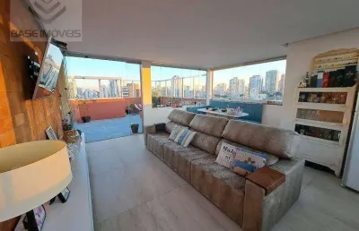 Cobertura à venda, 161 m² por r$ 1.190.000,00 - ipiranga - são paulo/sp