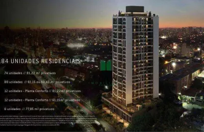 Apartamento com 3 dormitórios à venda, 77 m² por r$ 853.950,00 - cristo rei - curitiba/pr