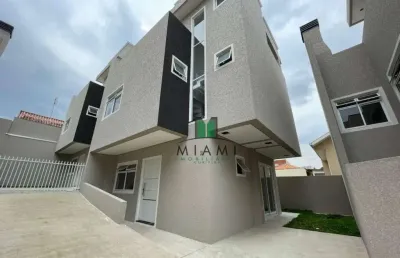Sobrado com 3 dormitórios à venda, 120 m² por r$ 660.000,01 - xaxim - curitiba/pr