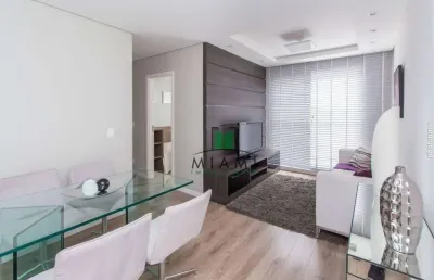 Apartamento garden com 3 dormitórios à venda, 61 m² por r$ 535.000,00 - portão - curitiba/pr