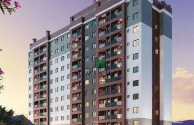 Apartamento com 2 dormitórios à venda, 55 m² por r$ 390.500,00 - centro - pinhais/pr