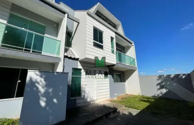 Triplex  4 dormitórios próximo ao jd. das américas , 146 m² por última unidade valor promocional r$ 750.000 - cajuru - curitiba/pr