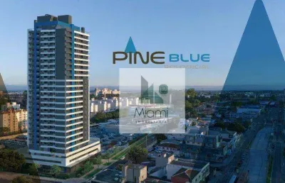 Apartamento com 2 dormitórios à venda, 60 m² por r$ 500.000,00 - capão raso - curitiba/pr