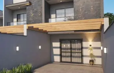 Casa para venda em joinville, são marcos, 3 dormitórios, 1 suíte, 2 banheiros, 2 vagas