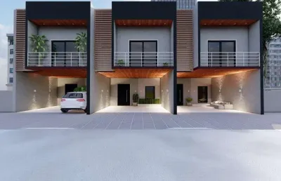 Casa para venda em joinville, saguaçu, 3 dormitórios, 1 suíte, 2 banheiros, 2 vagas