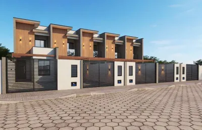 Casa para venda em joinville, floresta, 2 suítes, 2 banheiros, 2 vagas