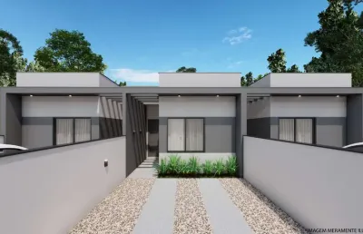 Casa para venda em joinville, itinga, 2 dormitórios, 1 banheiro, 2 vagas
