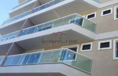 Cobertura com 2 quartos à venda na rua sampaio correia, 110, jacarepaguá, rio de janeiro, 130 m2 por r$ 350.000