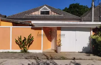 Casa em condomínio fechado com 3 quartos à venda na rua lagoa bonita, 90, vargem grande, rio de janeiro, 220 m2 por r$ 565.000