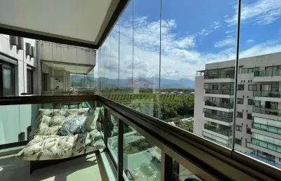 Cobertura com 3 quartos à venda na rua luiz carlos sarolli, 1355, recreio dos bandeirantes, rio de janeiro, 150 m2 por r$ 950.000