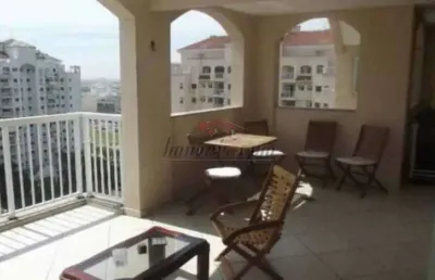 Cobertura com 5 quartos à venda na avenida das américas, 16400, barra da tijuca, rio de janeiro, 204 m2 por r$ 780.000
