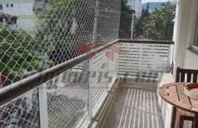 Apartamento com 3 quartos para alugar na rua ituverava, 562, anil, rio de janeiro, 77 m2 por r$ 5.000