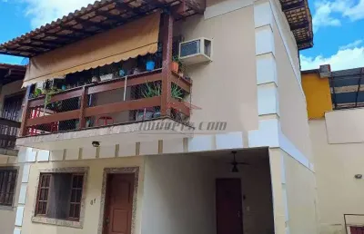 Casa em condomínio fechado com 3 quartos à venda na rua renato meira lima, 239, tanque, rio de janeiro, 100 m2 por r$ 450.000