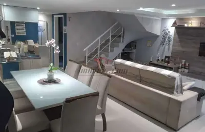 Casa em condomínio fechado com 4 quartos à venda na rua affonso vasconcelos várzea, 92, jacarepaguá, rio de janeiro, 120 m2 por r$ 715.000