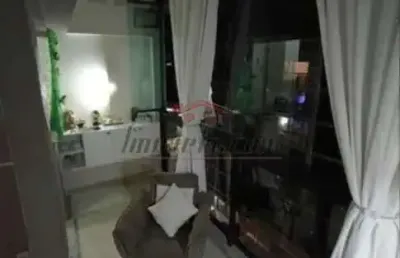 Cobertura com 2 quartos à venda na rua alexandre ramos, 29, tanque, rio de janeiro, 123 m2 por r$ 649.000