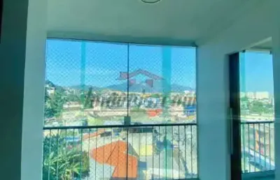 Cobertura com 2 quartos à venda na estrada do cafundá, 1116, tanque, rio de janeiro, 96 m2 por r$ 590.000