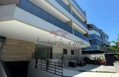 Cobertura com 3 quartos à venda na rua joaquim da silveira, 50, recreio dos bandeirantes, rio de janeiro, 282 m2 por r$ 1.300.000