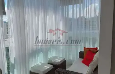 Cobertura com 2 quartos à venda na estrada do bananal, 535, freguesia (jacarepaguá), rio de janeiro, 137 m2 por r$ 749.000