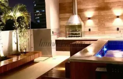 Cobertura com 2 quartos à venda na rua coronel paulo malta rezende, 175, barra da tijuca, rio de janeiro, 185 m2 por r$ 2.300.000