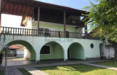 Casa em condomínio fechado com 4 quartos à venda na rua ayrton josé custódio, 115, taquara, rio de janeiro, 800 m2 por r$ 730.000