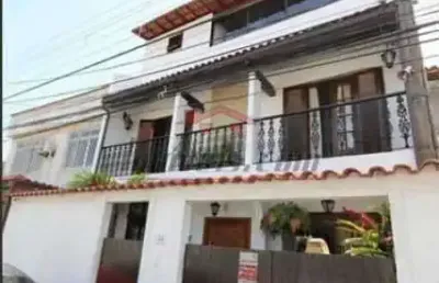 Casa em condomínio fechado com 3 quartos à venda na rua são boneto, 40, pechincha, rio de janeiro, 220 m2 por r$ 785.000