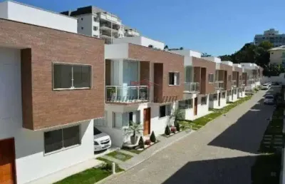 Casa em condomínio fechado com 3 quartos à venda na rua ituverava, 1033, anil, rio de janeiro, 128 m2 por r$ 990.000
