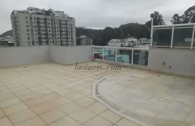 Cobertura com 4 quartos à venda na rua joaquim pinheiro, 290, freguesia (jacarepaguá), rio de janeiro, 187 m2 por r$ 1.200.000