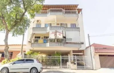 Cobertura com 2 quartos à venda na rua jagoroaba, 391, vila valqueire, rio de janeiro, 131 m2 por r$ 430.000