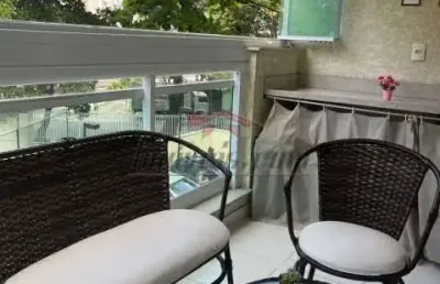 Apartamento com 2 quartos à venda na rua retiro dos artistas, 909, pechincha, rio de janeiro, 73 m2 por r$ 325.000