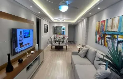 Apartamento com 3 quartos à venda na rua retiro dos artistas, 40, pechincha, rio de janeiro, 90 m2 por r$ 470.000