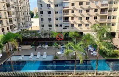 Apartamento com 2 quartos à venda na rua visconde de asseca, 143, taquara, rio de janeiro, 74 m2 por r$ 295.000